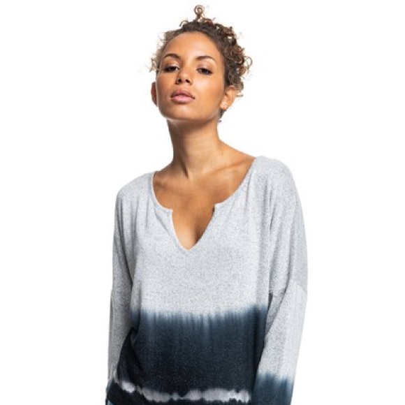 Roxy Tops - ROXY Staying True Dip-Dye Long Sleeve Top